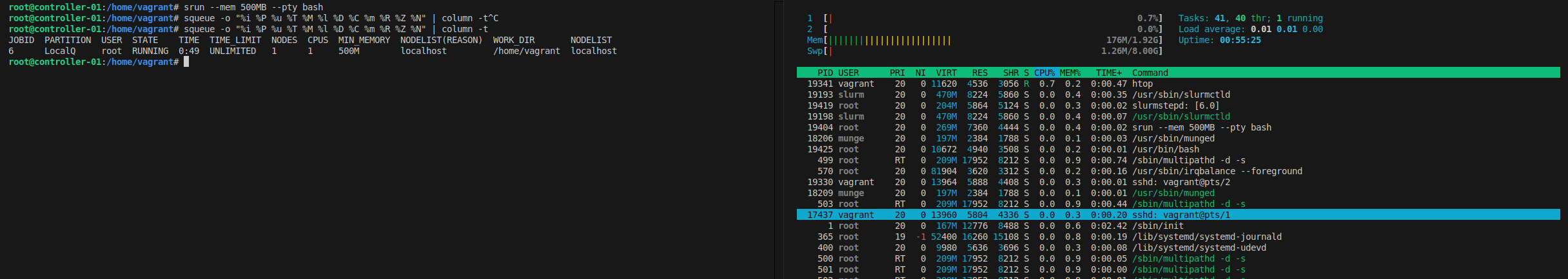 Memory before stress